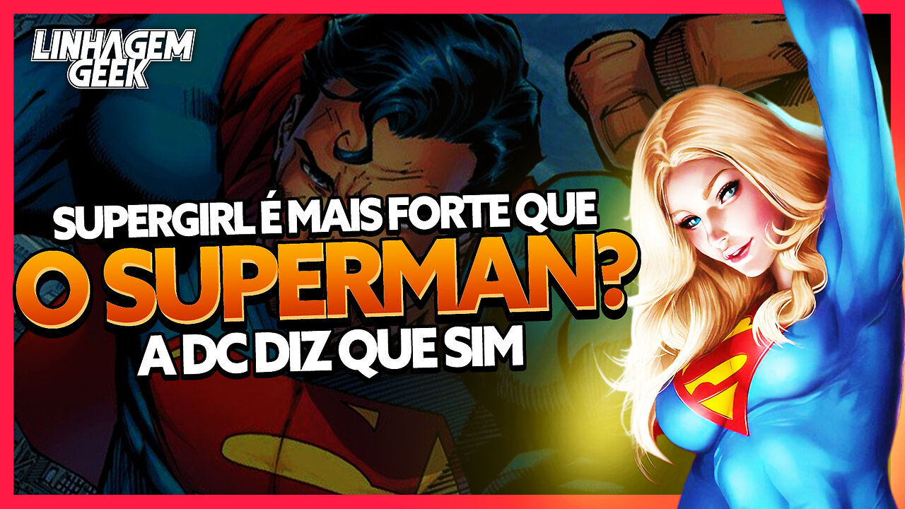 ZERO NOVIDADE OU COINCIDÊNCIA? SUPERGIRL É MAIS FORTE QUE O SUPERMAN