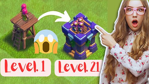 Clash of clans 1 to max level upgrade