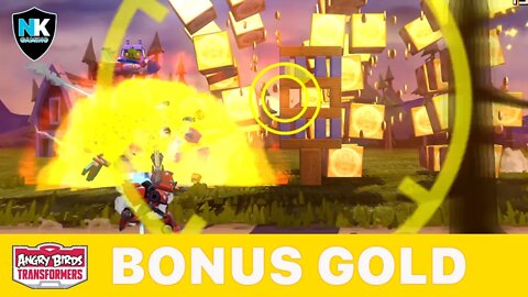 Angry Birds Transformers 2.0 - Cliffjumper Going For Gold In The Meadow