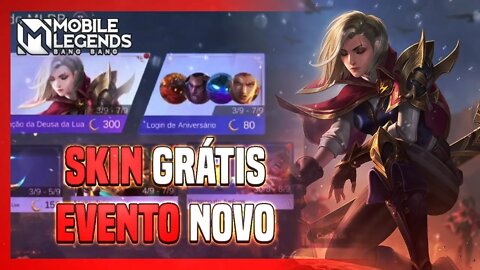 *SKIN E HERÓI* GRÁTIS, ESSE EVENTO TA MUITO BOM | MLBB