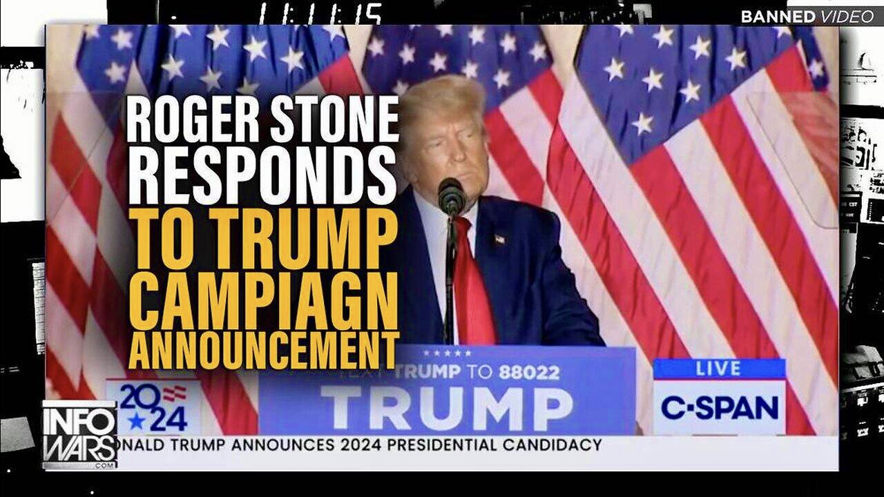 Roger Stone on President Trump’s Announcement