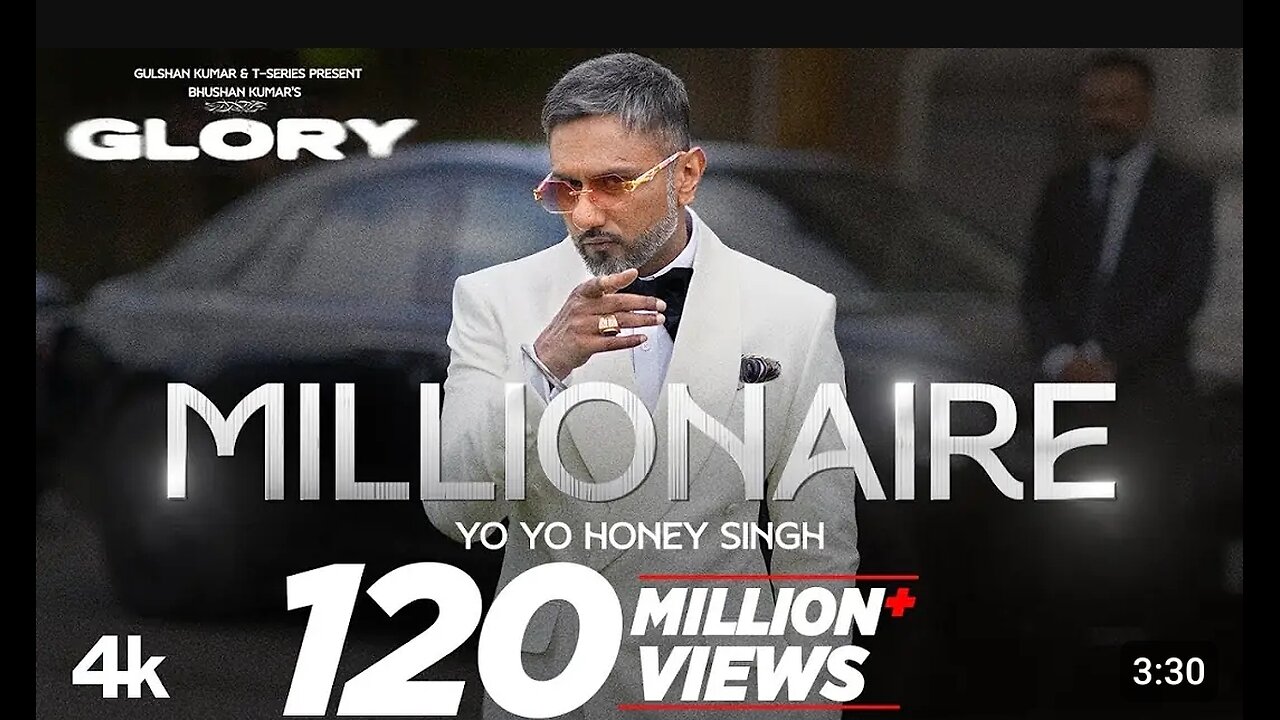 MILLIONAIRE SONG (Full Video): @YoYo Honey Singh GLORY | BHUSHAN KUMAR