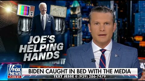 Biden Got Caught In Bed With The Media: Pete Hegseth