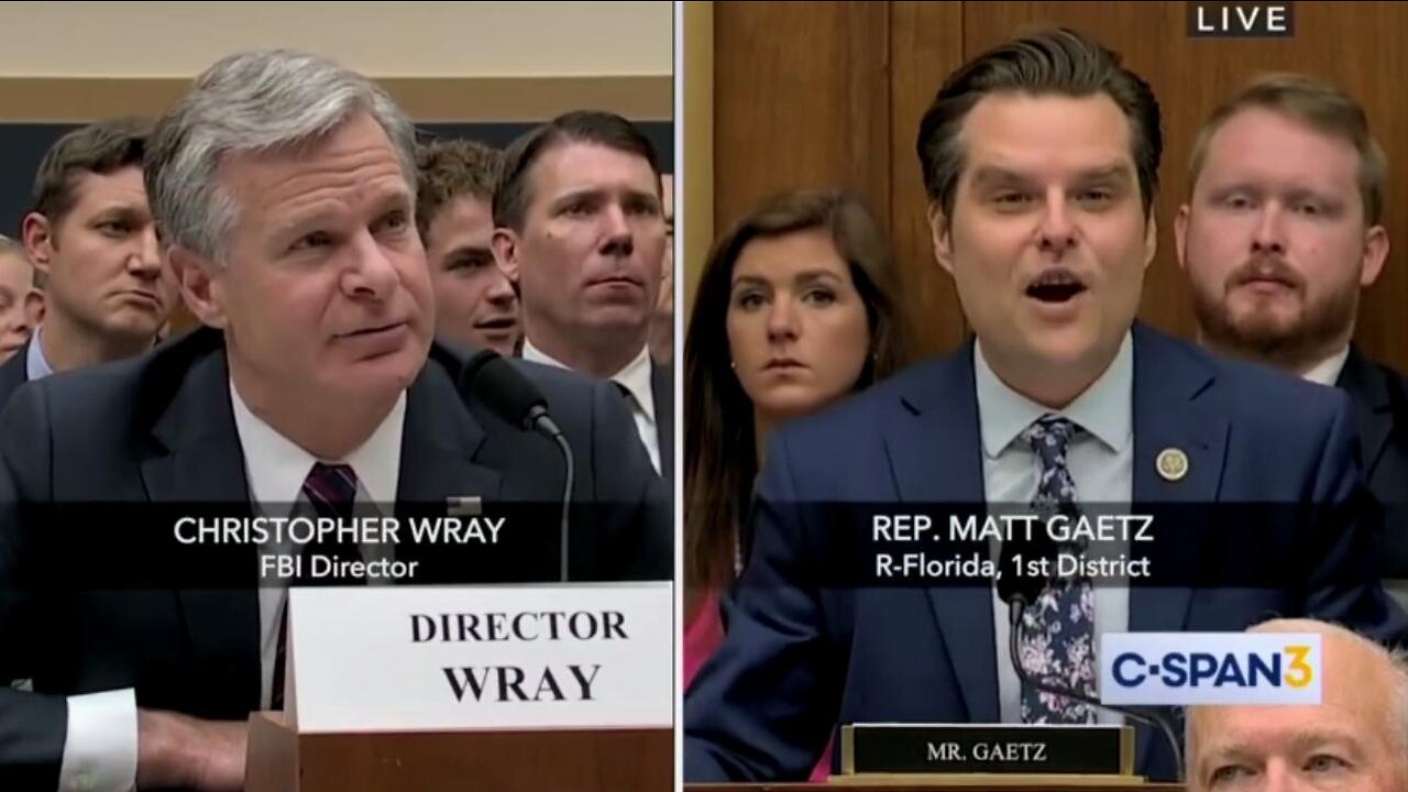 Rep Gaetz Reads Hunter's WhatsApp to FBI Wray. Biden SHAKING DOWN China Man for Money (7.12.23)