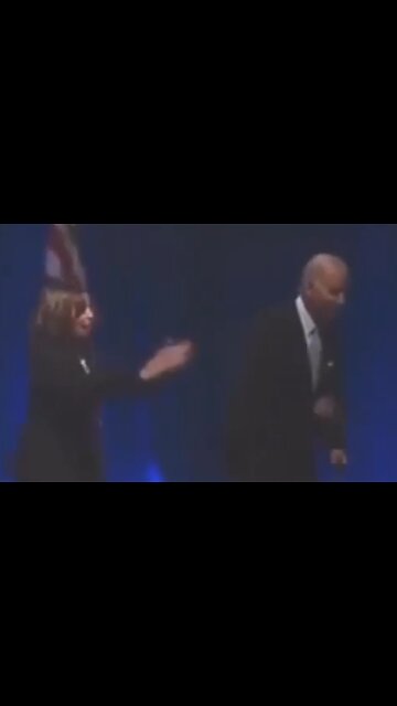 Joe Biden is at the edge, literally