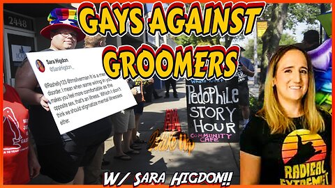 Gays Against Groomers w/ Sara Higdon! Pentagon "Leaks" Source ARRESTED!