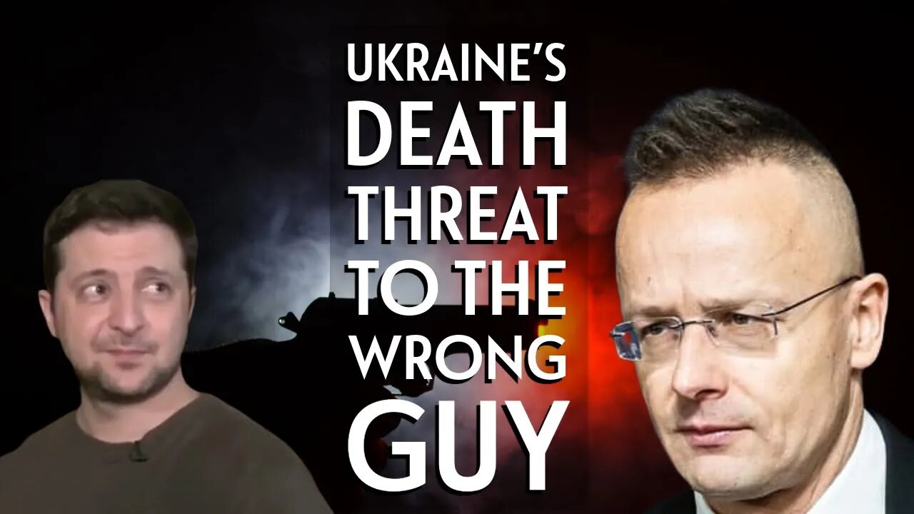 How Classy of Ukraine! Threatening to take down a Hungarian Minister.