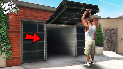 GTA 5 : I Found The Most Secret Tunnel Near Franklin's Garage