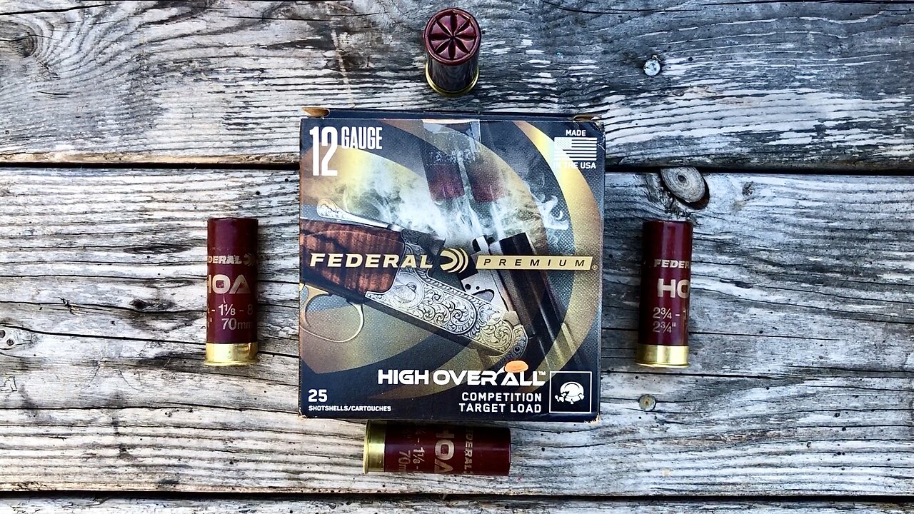 Federal High Over All 12 Gauge Competition Load - Breakdown