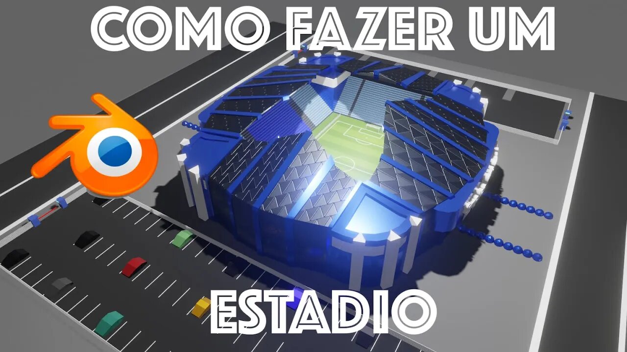 COMO FAZER UM ESTADIO DE FUTEBOL