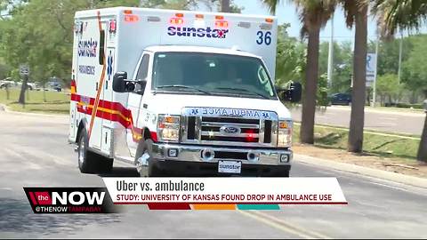 Uber, Lyft taking business away from ambulance companies, study says