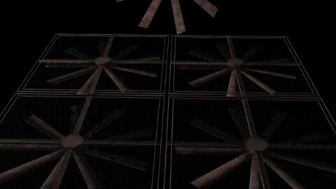 Silent Hill Inspired 3DS Max Rendering "Rusty Fans"