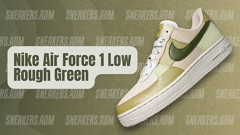 Nike Air Force 1 Low Rough Green (W) - DO6717-001 - @SneakersADM