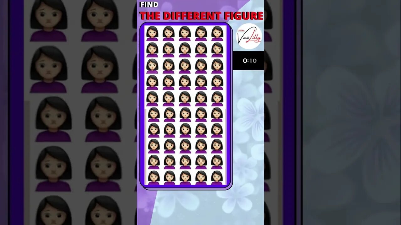 FIND THE DIFFERENT FIGURE | CHALLENGE # O25