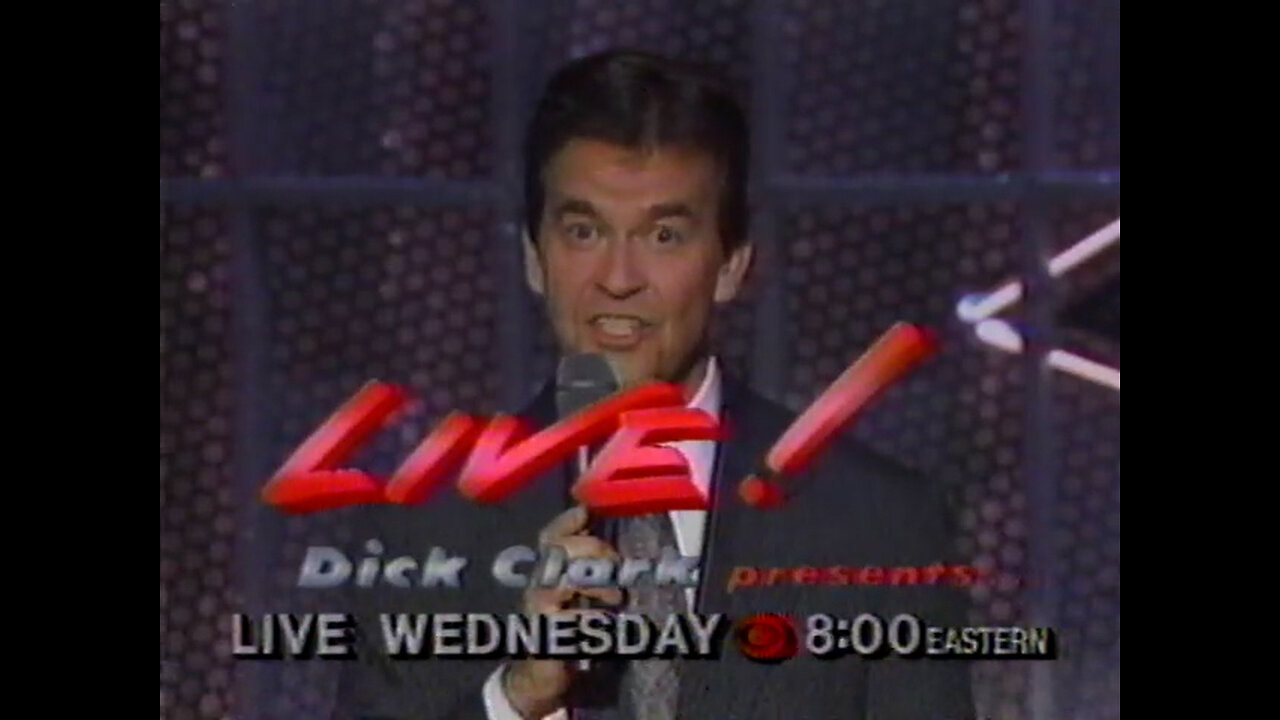 September 17, 1988 - CBS Promos for 'Live! Dick Clark Presents' 'Wiseguys' & NFL Football