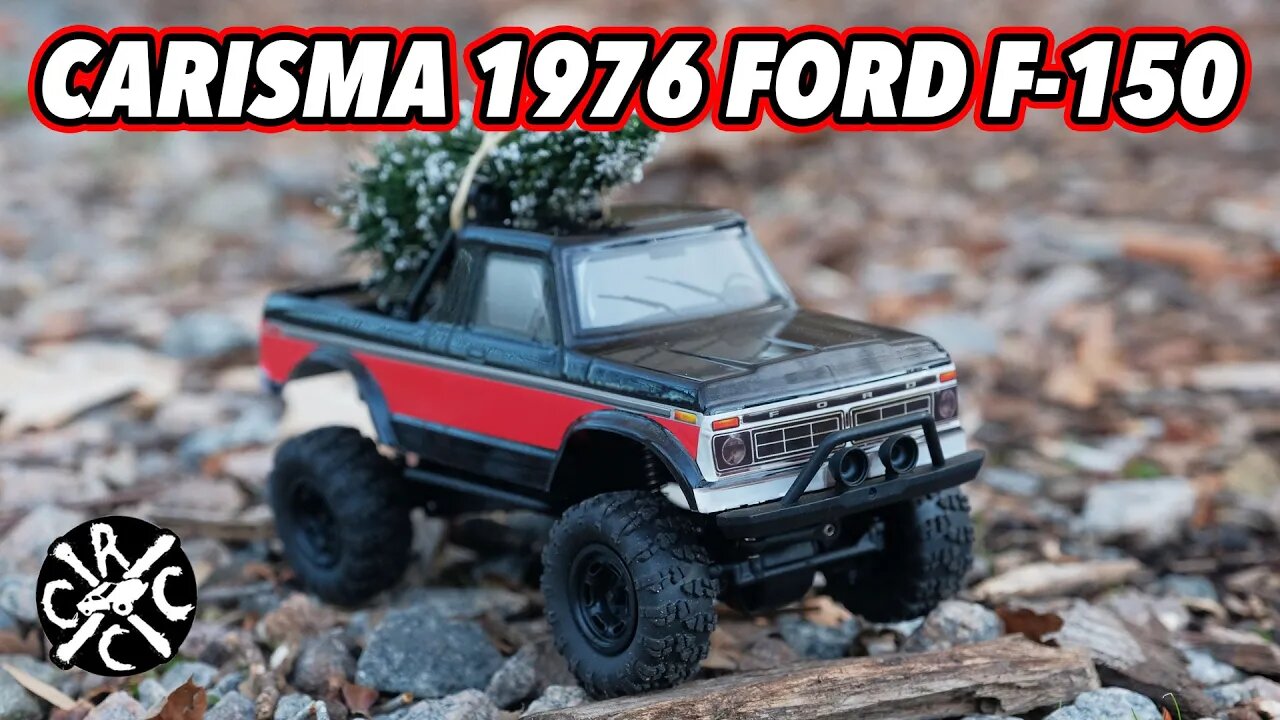 1/24 Scale Carisma 1976 Ford F-150 Goes Micro Christmas Tree Shopping