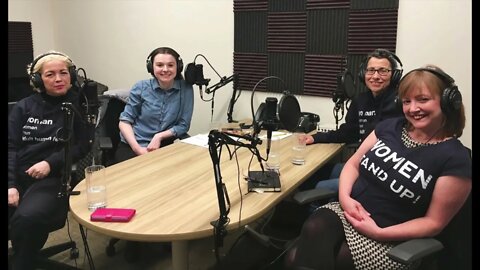 The National Review - Kellie-Jay with Julia Long and Venice Allan talking with Madeleine Kearns