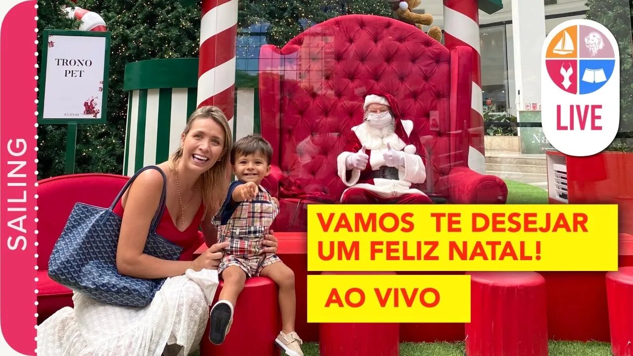 Live Especial de Natal ! Participe, voce poderĂ¡ entrar ao vivo com a gente se quiser