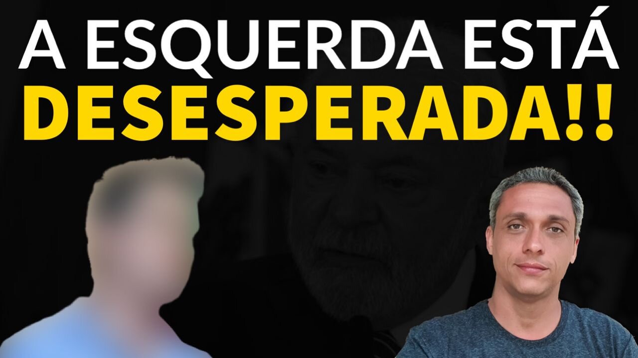 A esquerda está desesperada! Mesmo com as dificuldades estamos aprendendo uma boa política