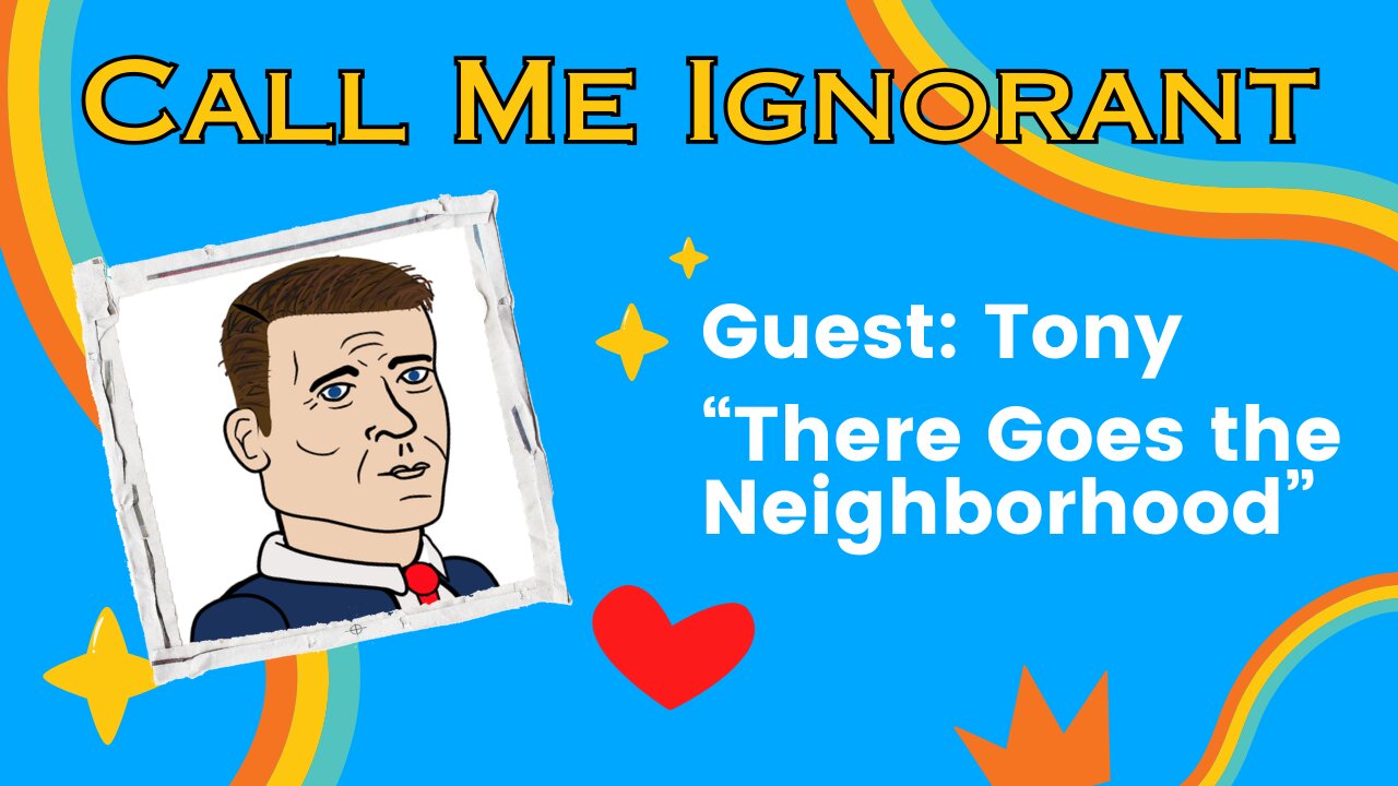 Setting the Record Straight w/ Tony from "9/11 is Gay" and "There Goes The Neighborhood"