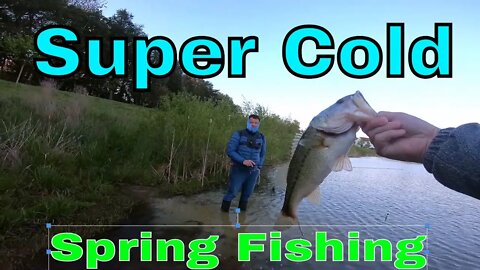Texas Rig and Chatterbaits - Early Spring Catches - COLD!