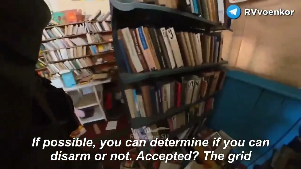 Unique Shots: Demining Through The Eyes Of A Sapper - Ukrainian Militants Mined A Library