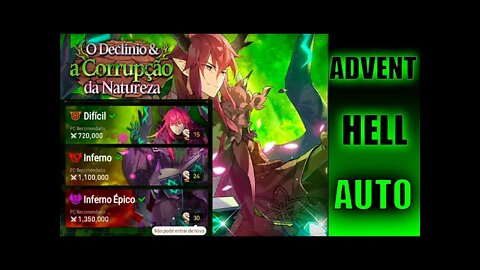 ADVENT MODO HELL 100% AUTO - EPIC SEVEN