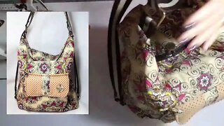 DIY Como Fazer Bolsa 2 em 1 BACKPACK & SHOULDER BAG | Bolsa de Ombro | Mochila Fácil Iniciantes