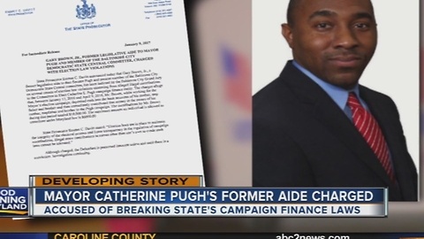 Mayor Catherine Pugh's aide charged in campaign finance fraud