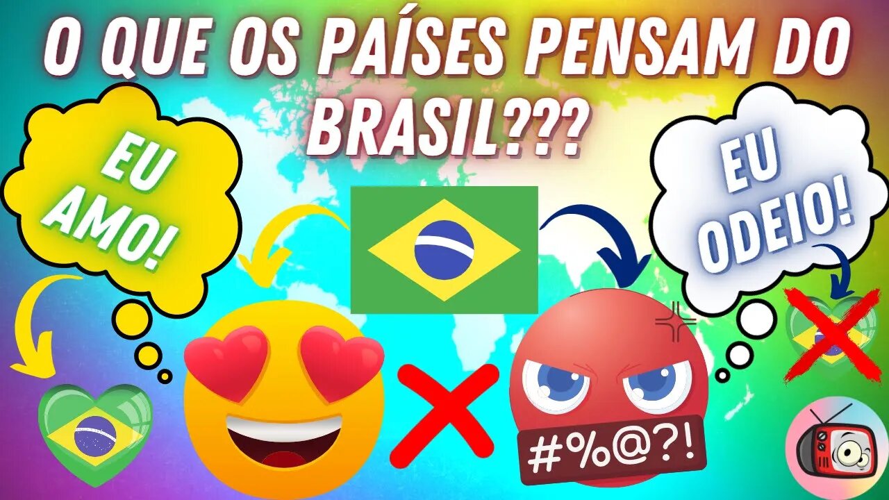 O que os OUTROS PAÍSES PENSAM DO BRASIL??? | React Veja Aqui #11