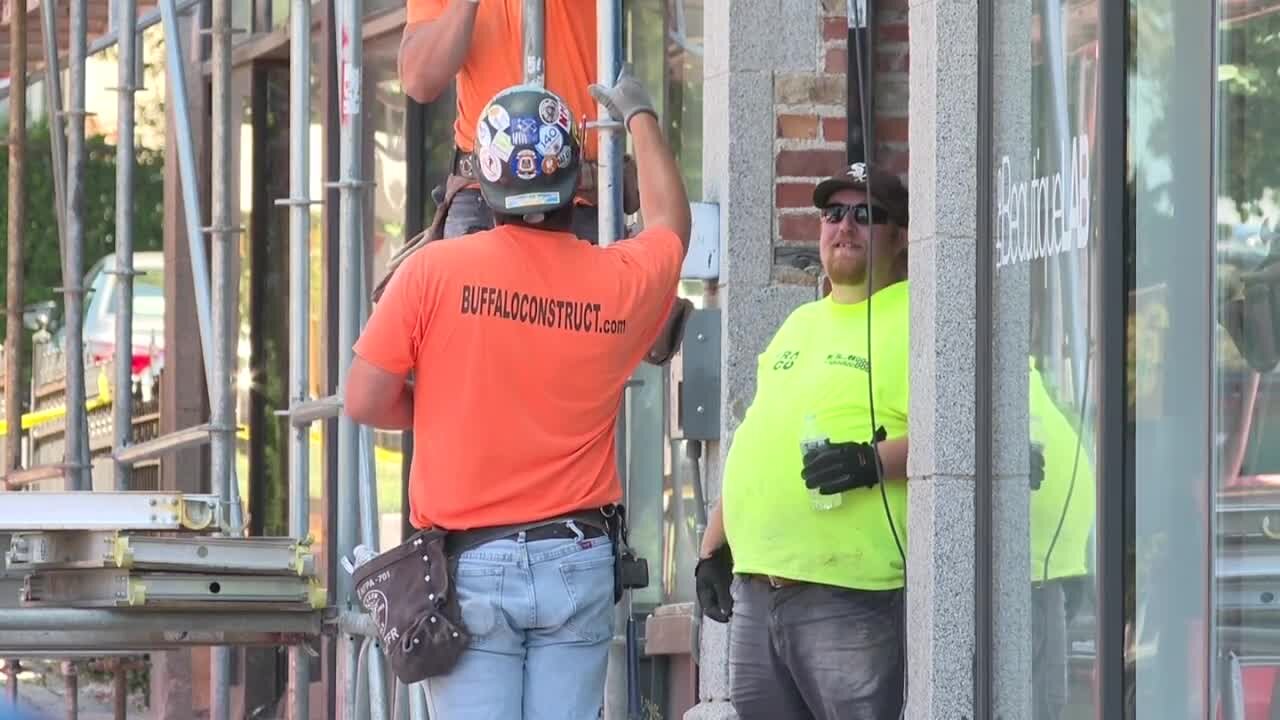 Some residents are concerned about several historical buildings in the City of Buffalo collapsing