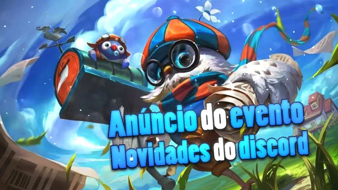 Participe do SORTEIO no DISCORD • Apresentação do DISCORD