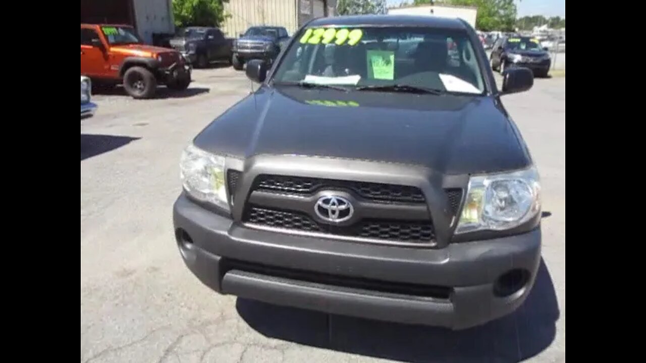 2011 TOYOTA TACOMA REG CAB 2WD