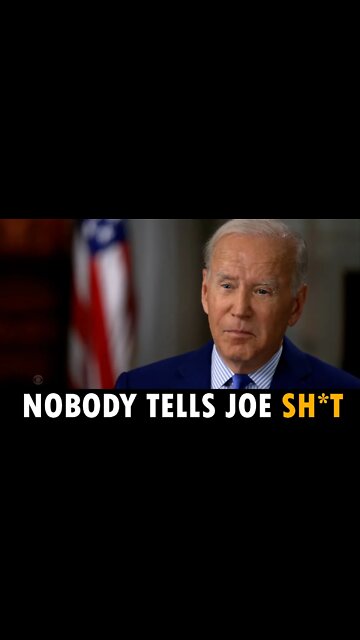 Joe Biden is NOT Running The Country