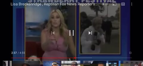 LIVE ON TV REPORTERS TURNING INTO REPTILIANS