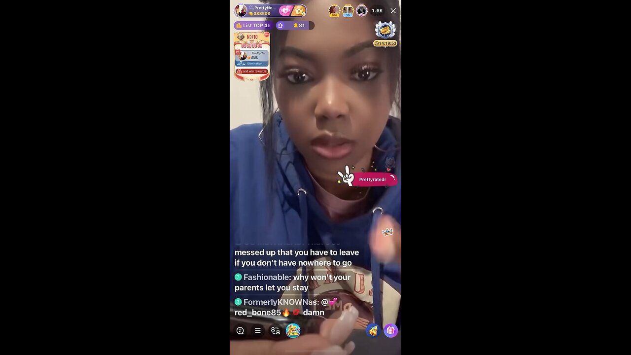 PrettyNextDoor mutes after mom tells her to clean up in 20 minutes & more 11/25/23 #bigoclipandsip