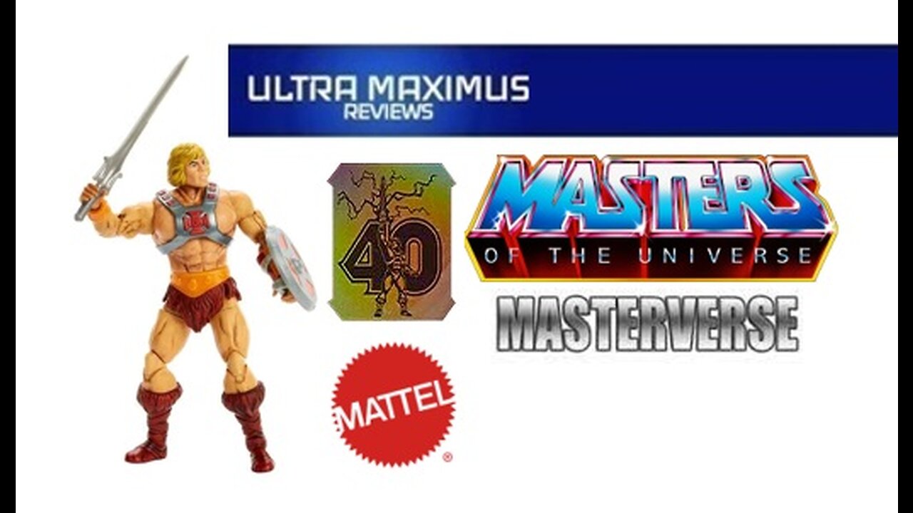 💥 He-Man 40th Anniversary | Masterverse Masters of the Universe