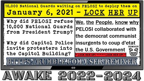 LOCK UP PELOSI 2022