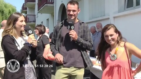 Jon et Anaïs - apéro d’honneur - inauguration La Géante du Viaduc - Radio Biarritz [en direct 🔴]