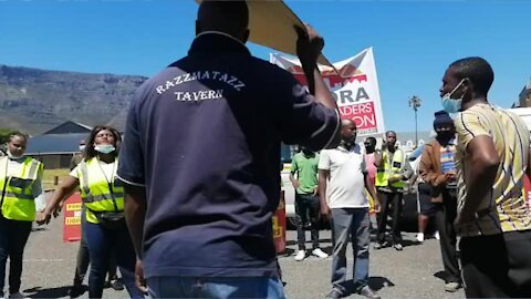 Traders Association marched to the Civic Centre