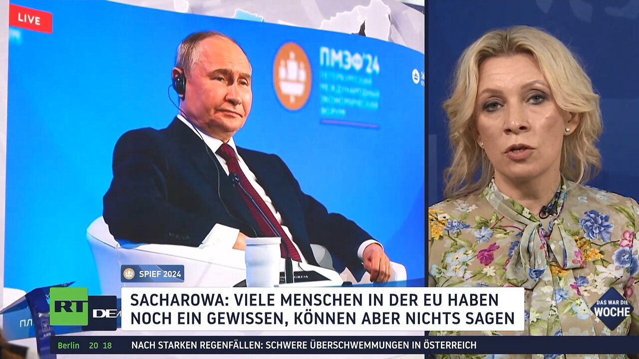 Sacharowa: Auf westliche Waffen gegen Russland folgen Spiegelmaßnahmen