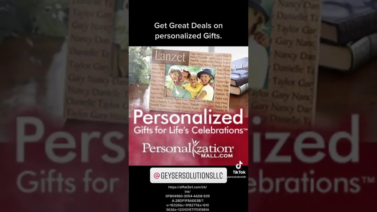 Get Great Deals on personalized Gifts! Use the link in my comments to find something you need today!