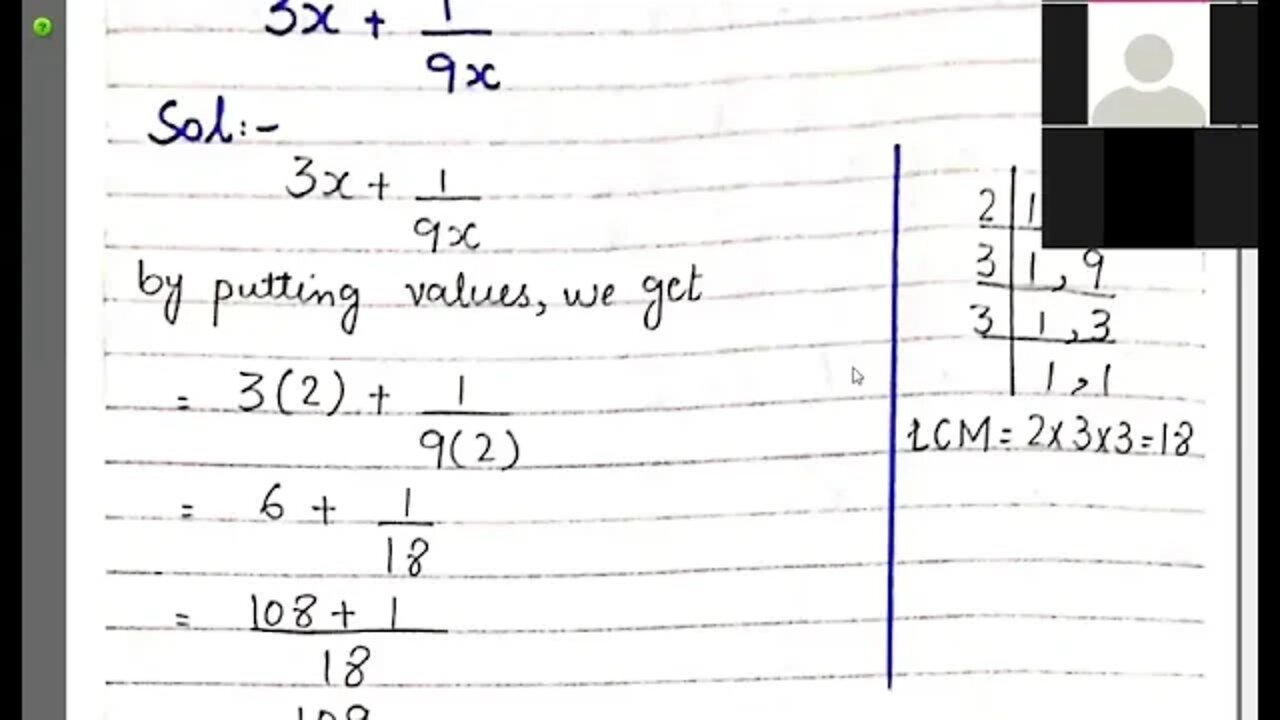 Class 6th Maths 20 07 2020