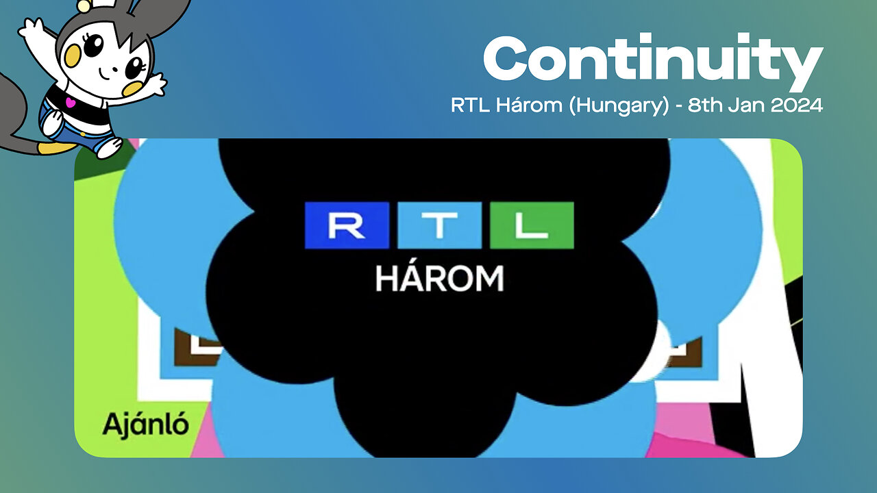 RTL Három (Hungary) - Continuity & Ad Breaks (8th January 2024)