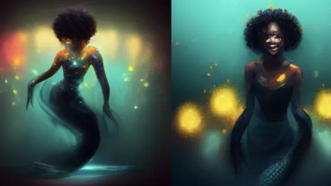 Black Mermaids, Martha's Vineyard, Alex Jones