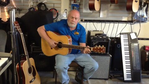 Tom Huisjen Performs His Cover of Four Strong Winds