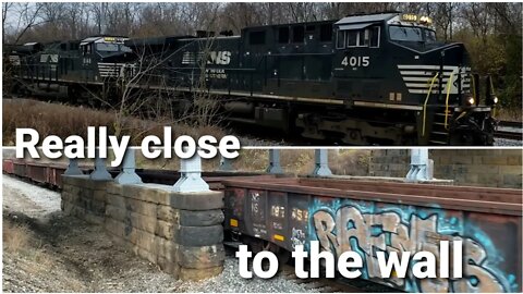 Norfolk Southern chase, but had to catch another.