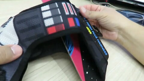 Peitoral para Cachorros Zee.Dog Mesh Plus Star Wars Darth Vader M