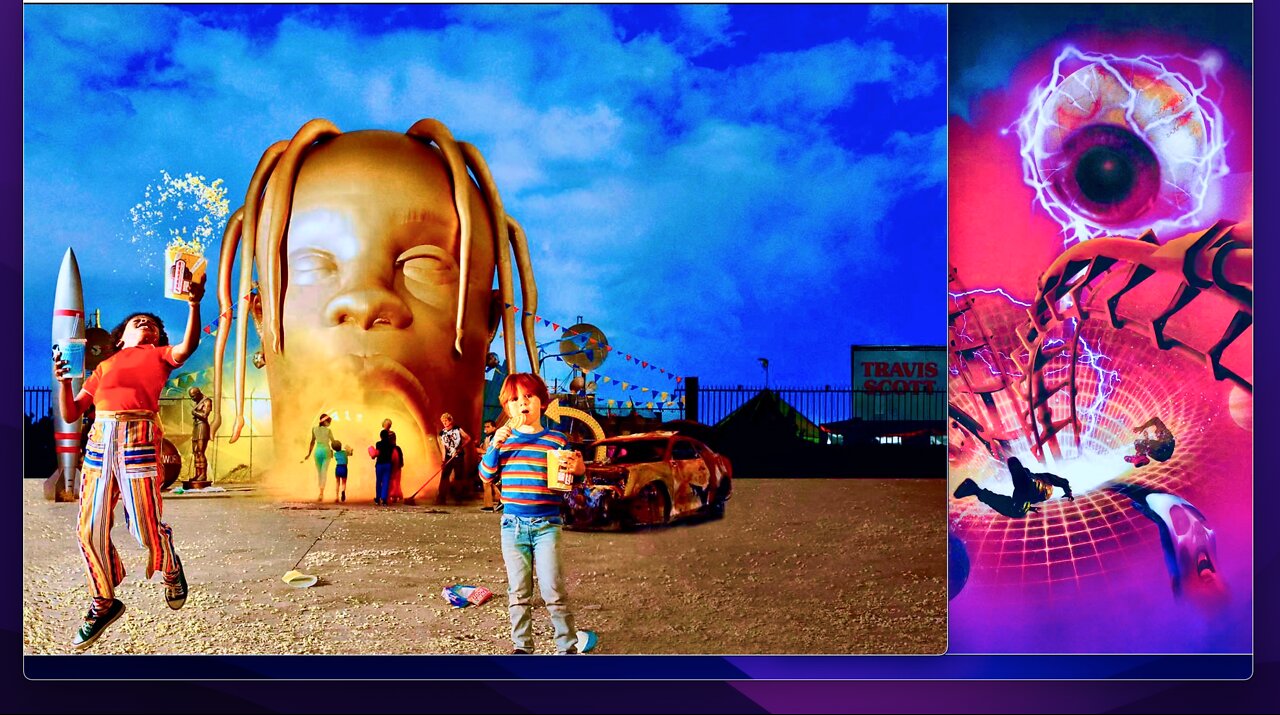 Astroworld Satanic Mass Psychosis Rebel Against God Halloween Jack O Lantern Pumpkin Gruesome Origin