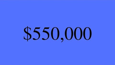 $550 thousand plus expenses for 3 months of web marketing. 2020